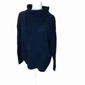 Catherine Malandrino Chenille Blue Long Sleeve Sweater siz M